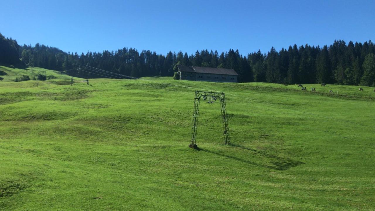 Ferienwohnung Morgentau Am Rande Der Wildnis Sibratsgfäll 外观 照片