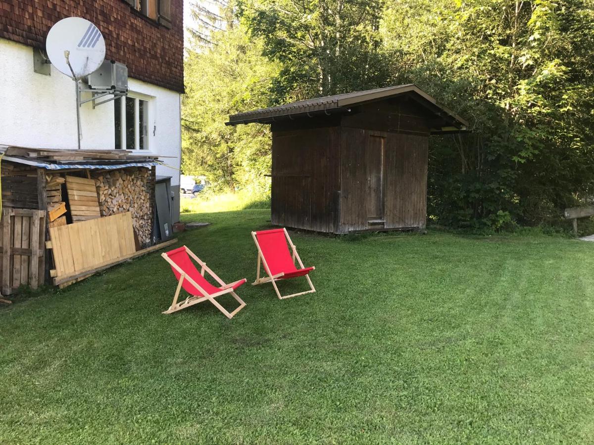 Ferienwohnung Morgentau Am Rande Der Wildnis Sibratsgfäll 外观 照片