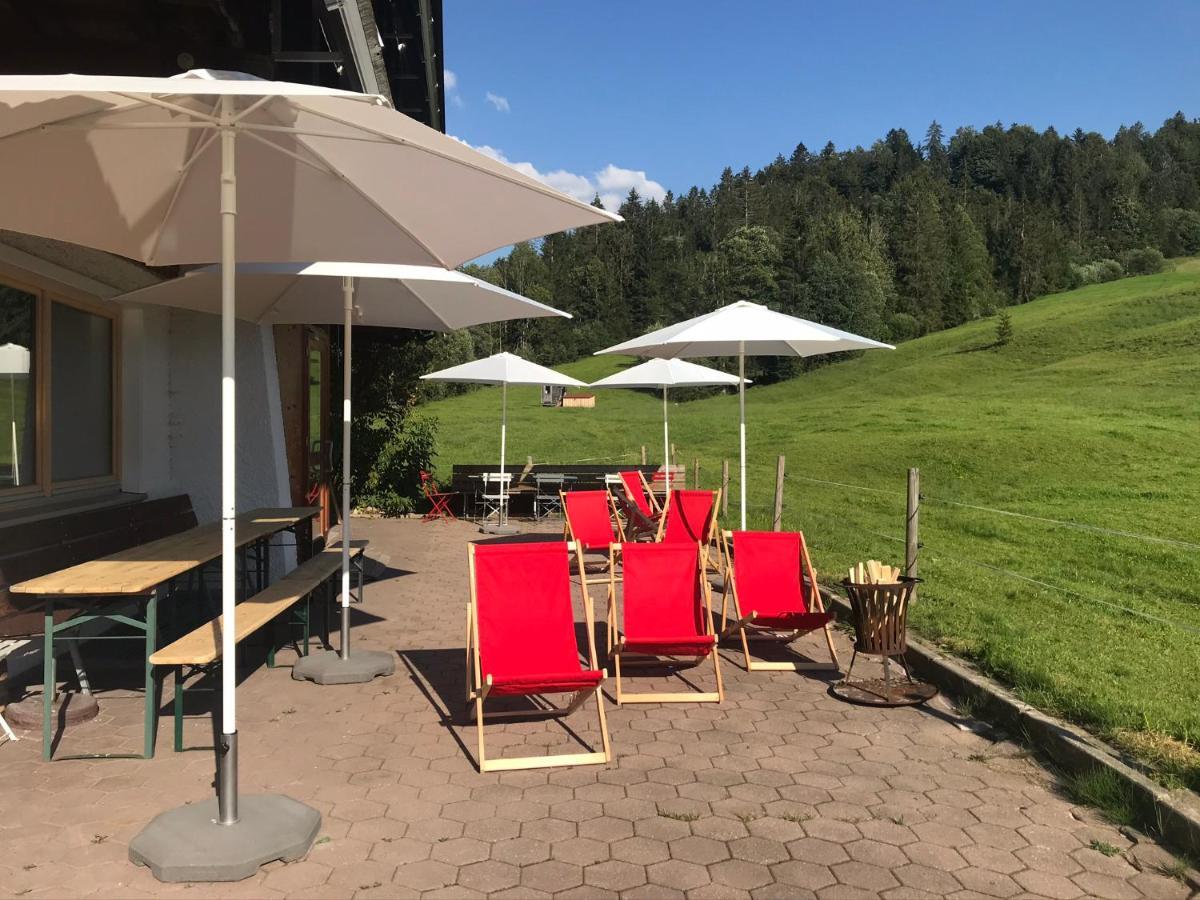 Ferienwohnung Morgentau Am Rande Der Wildnis Sibratsgfäll 外观 照片