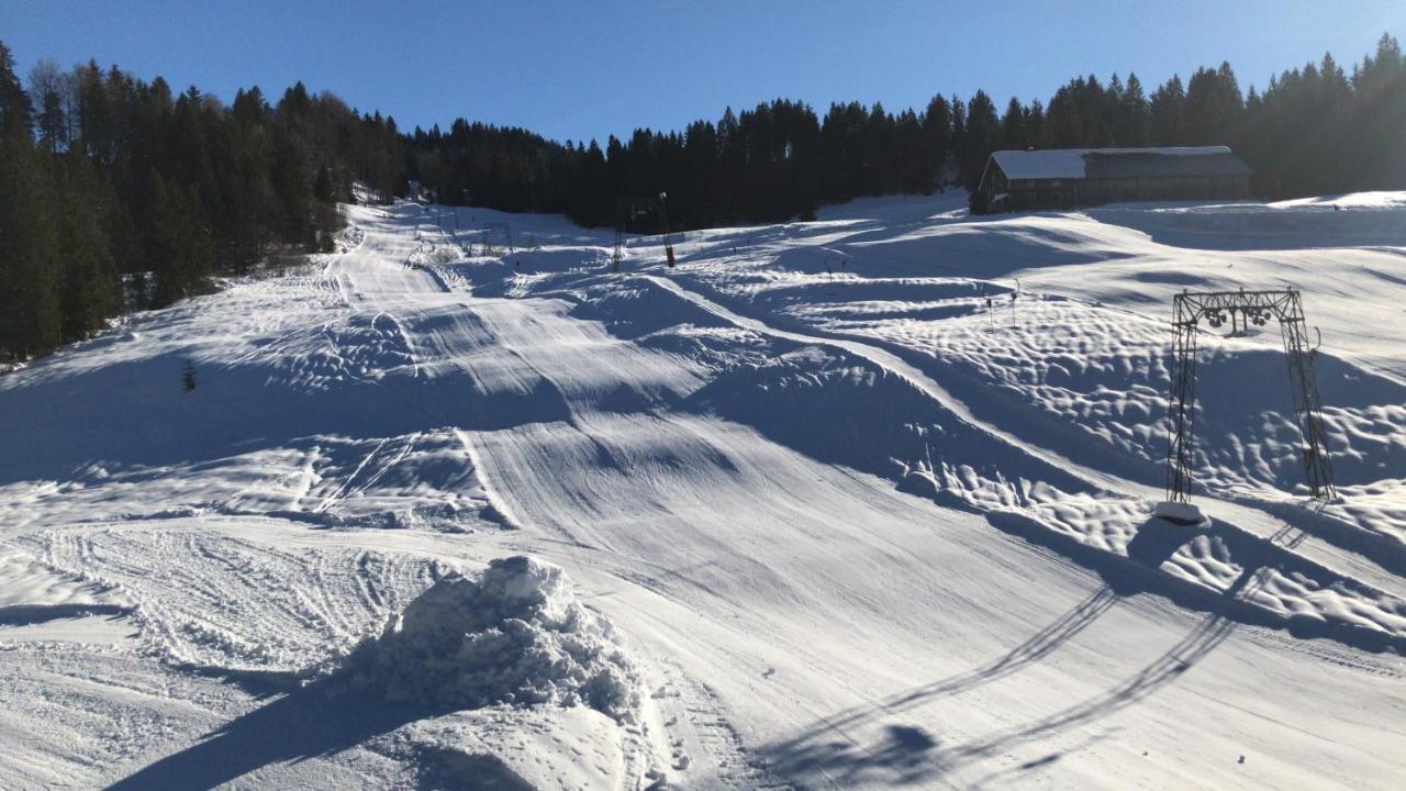 Ferienwohnung Morgentau Am Rande Der Wildnis Sibratsgfäll 外观 照片